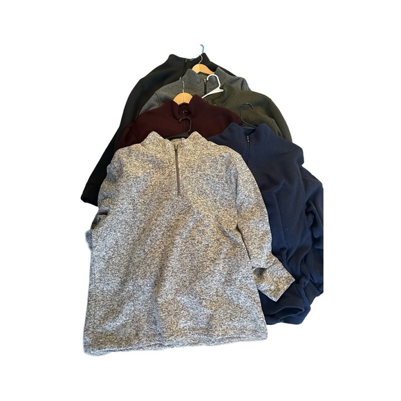 Old Navy Other - Lot of (6) Old Navy XXL 1/4 Zip Fleece Sweaters - NWOT